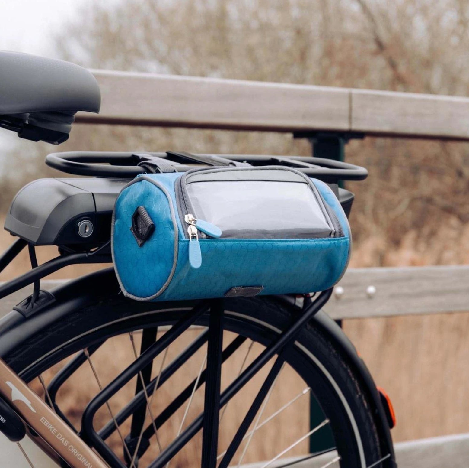 Fahrradtasche | Touchscreen-kompatibel | Universelles Klettverschlusssystem | Ridepocket