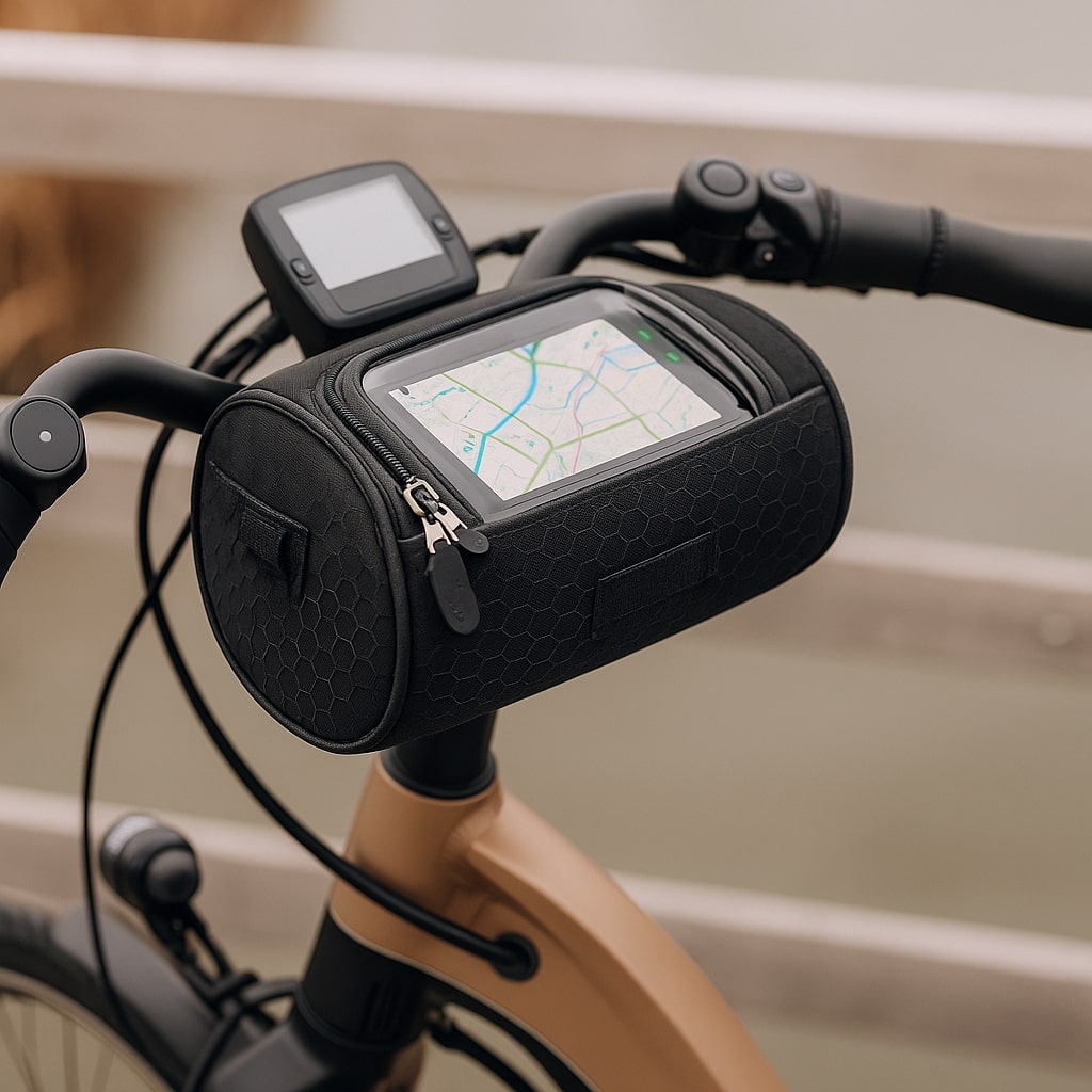 Fahrradtasche | Touchscreen-kompatibel | Universelles Klettverschlusssystem | Ridepocket