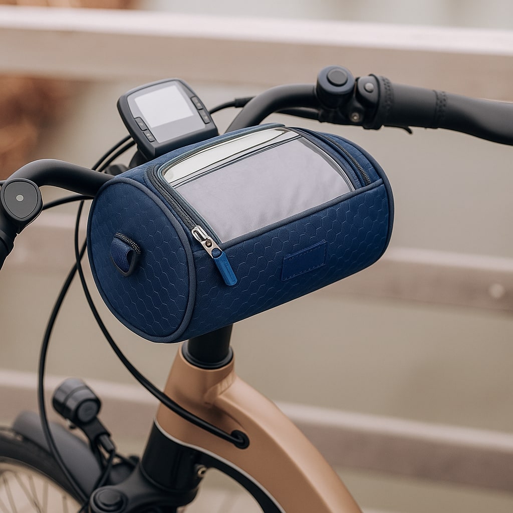 Fahrradtasche | Touchscreen-kompatibel | Universelles Klettverschlusssystem | Ridepocket