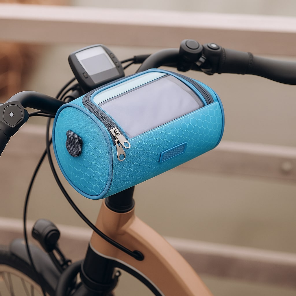 Fahrradtasche | Touchscreen-kompatibel | Universelles Klettverschlusssystem | Ridepocket