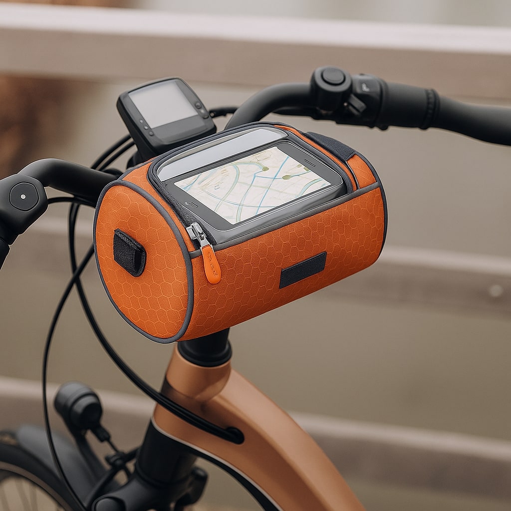 Fahrradtasche | Touchscreen-kompatibel | Universelles Klettverschlusssystem | Ridepocket