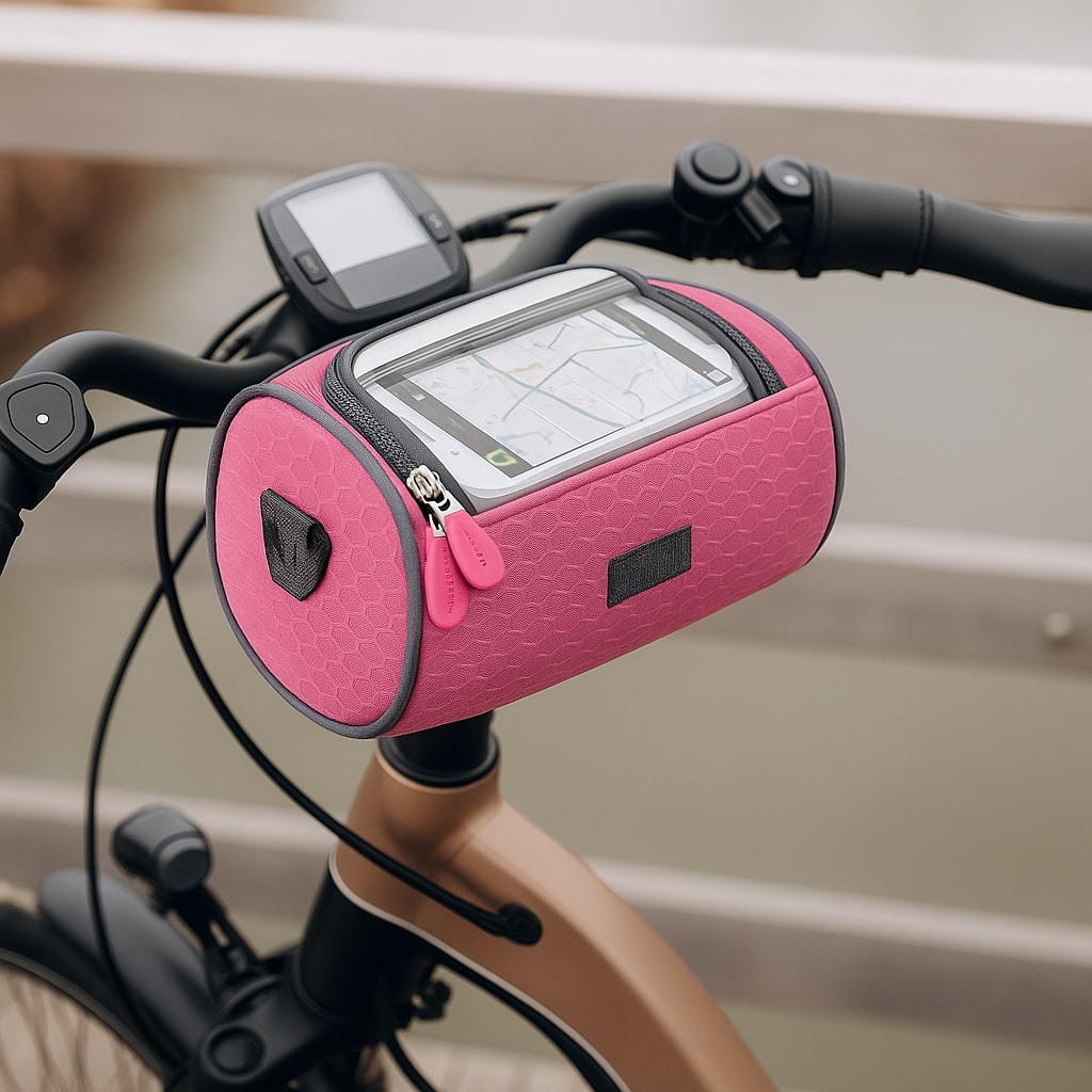 Fahrradtasche | Touchscreen-kompatibel | Universelles Klettverschlusssystem | Ridepocket