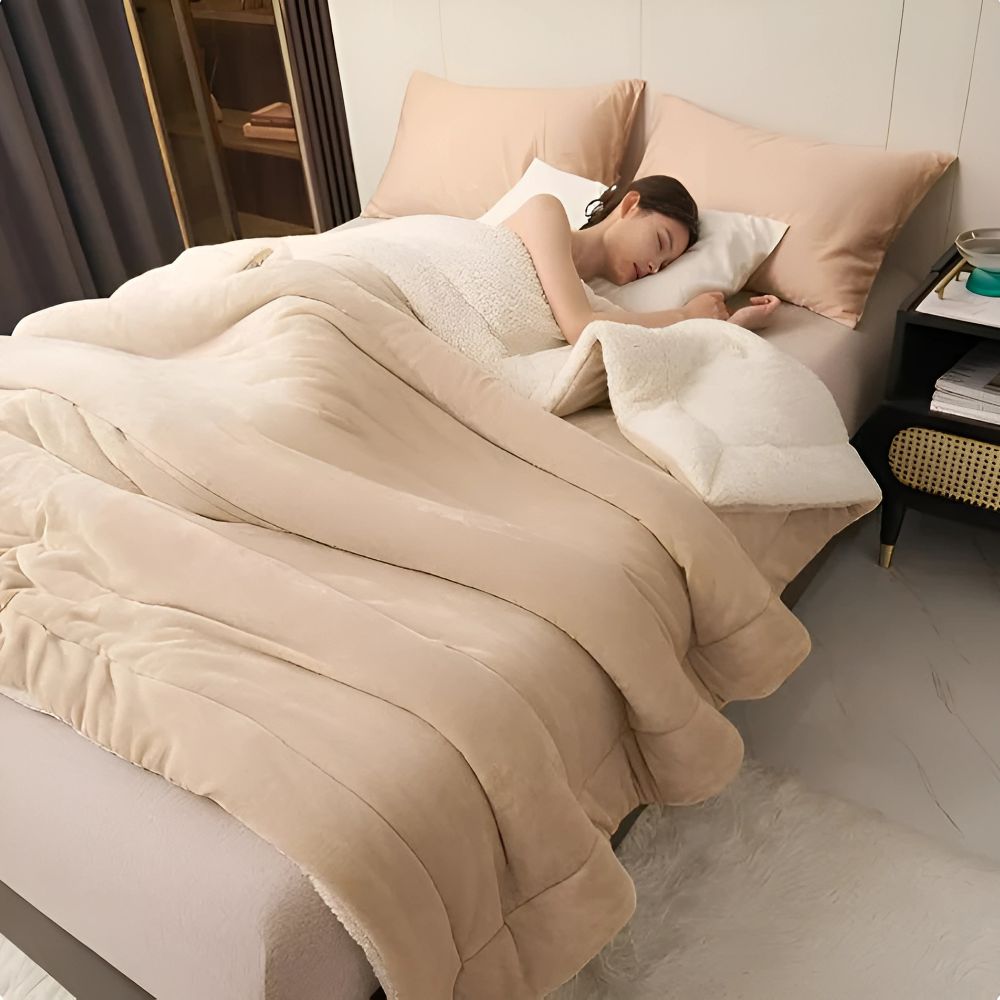Fleecedecke aus weichem Flanell für wohlige Wärme und Komfort