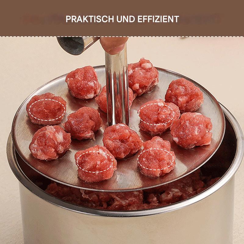 Fleischbällchen | Gleichmäßige Größe | Edelstahl Küchenhelfer| FlavoForm