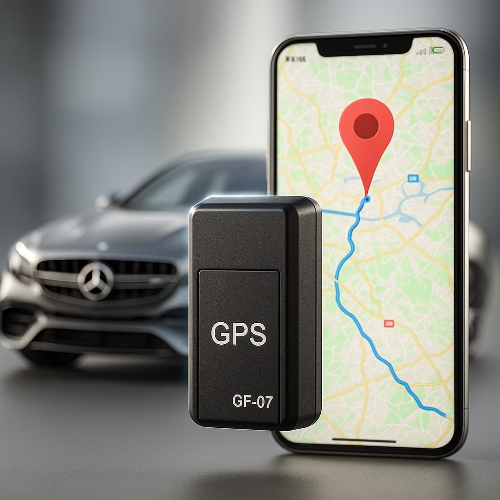 GPS Tracker | Mini GPS Tracker ohne Abo | Echtzeit-Ortung | Magnetisch & Unauffällig | Locaro