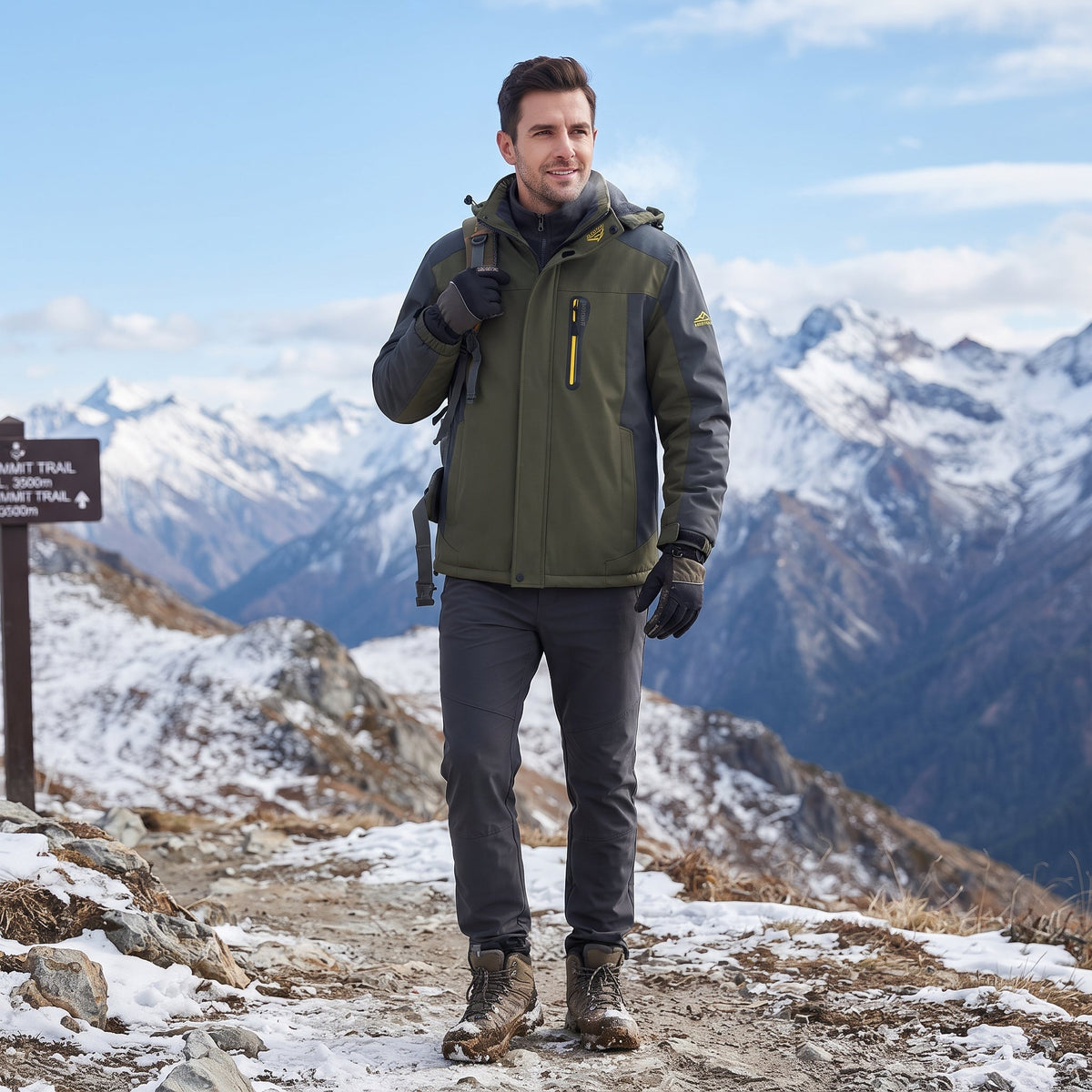 Warmtrek - Wasserdichter Wintermantel mit Fleece-Futter