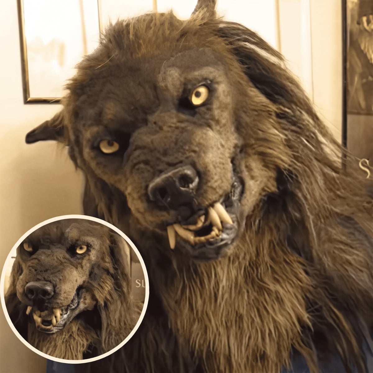 Cosplay - Werwolfmaske für Halloween, Cosplay und Karneval