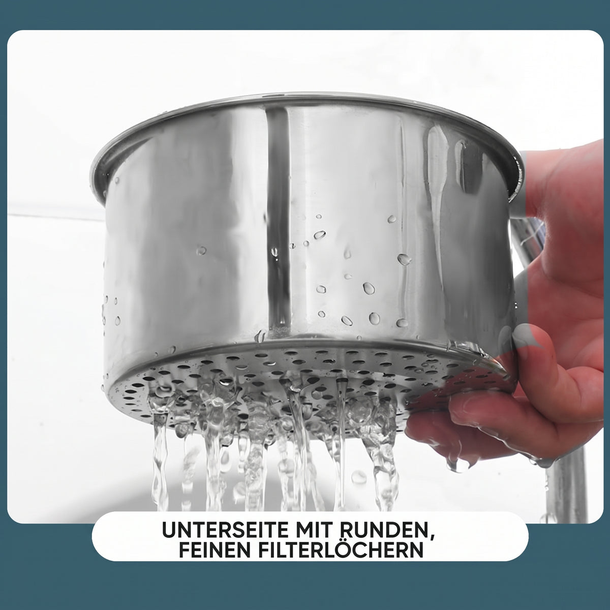 Drain - Dreieckiger Siebkorb für Küchenspülen und Ecken