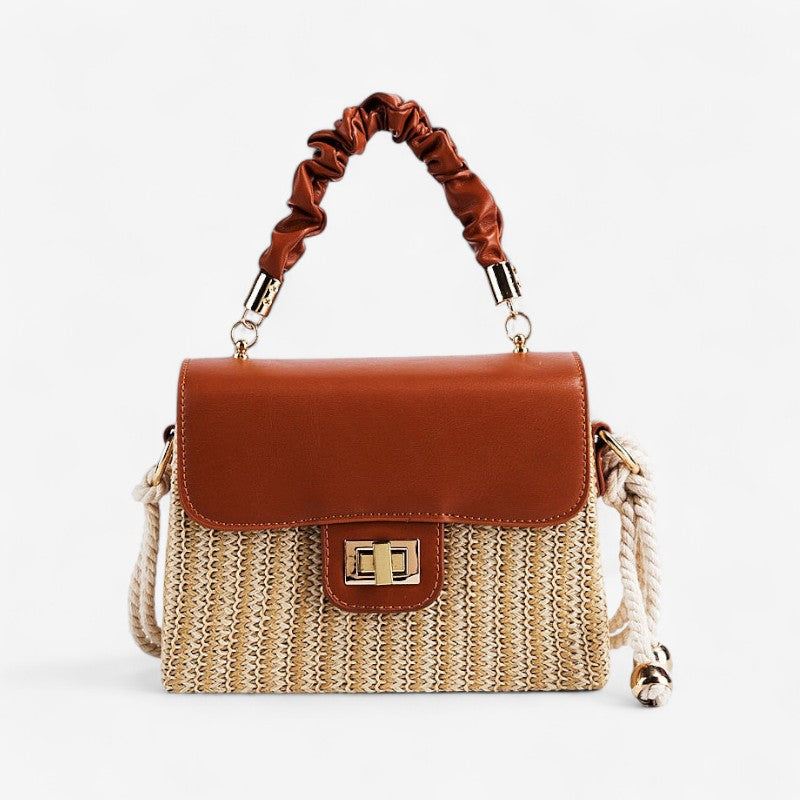 Elina – Handtasche mit Henkel und verstellbarem Schulterriemen