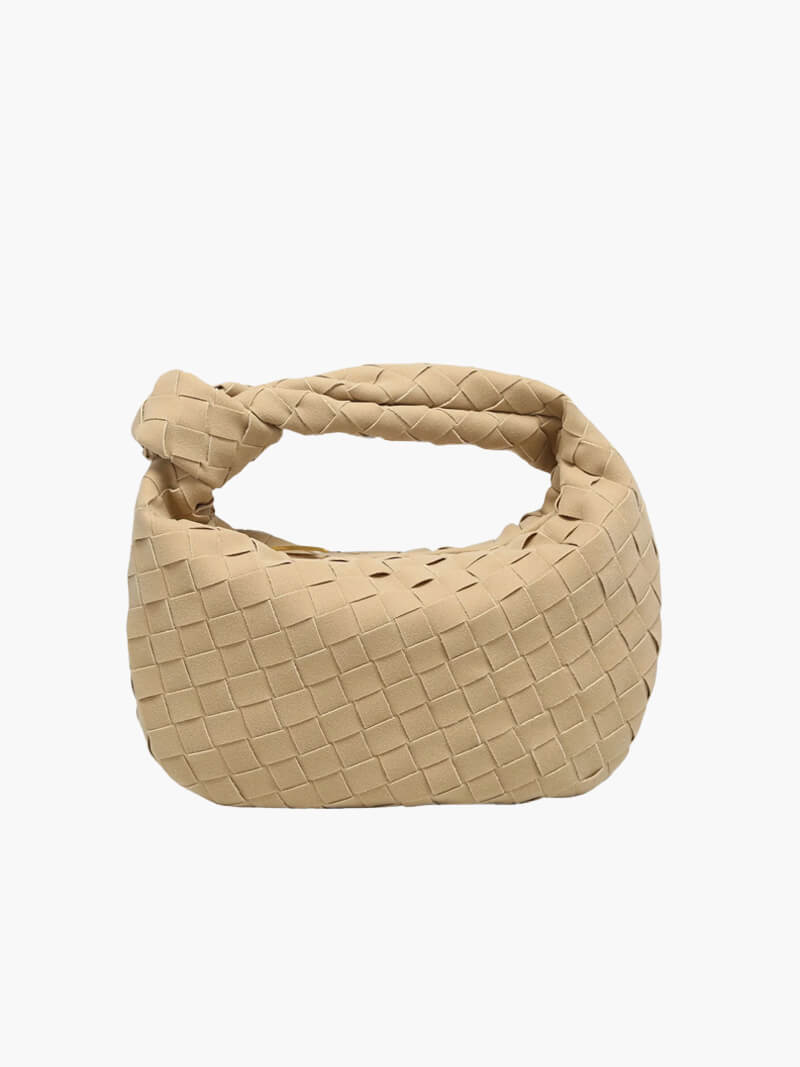 Handtasche | Knotendesign | Vegane Wildleder-Optik | Knotéa
