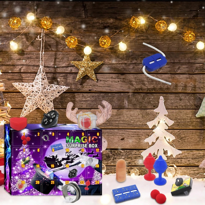 MystiQuest – Adventskalender mit Zaubertricks und Zubehör