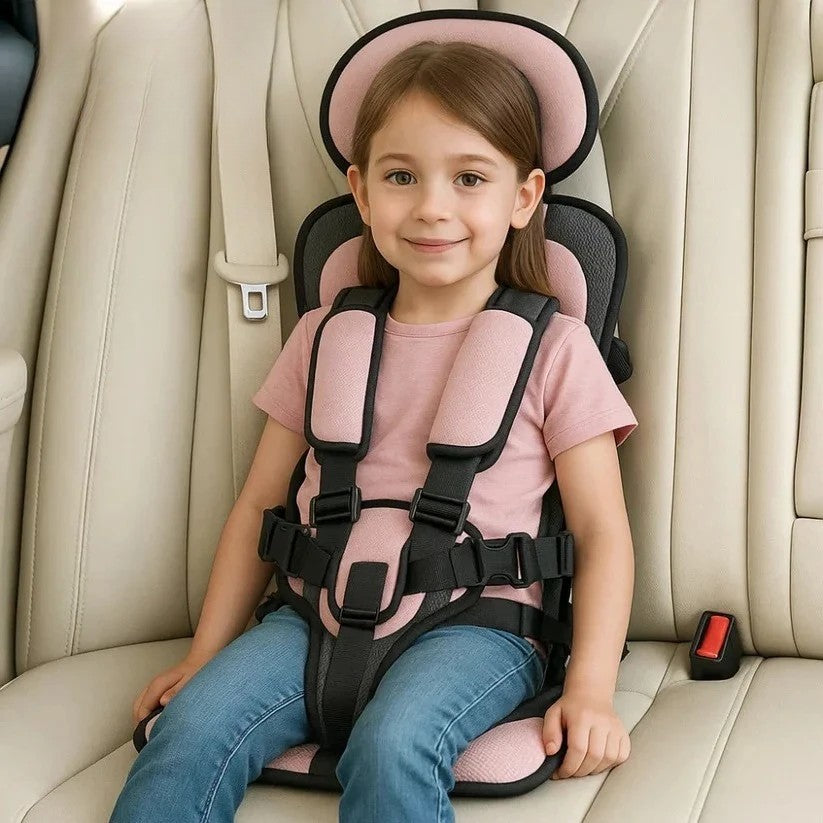 Kindersitz | Faltbarer Reisesitz für unterwegs | Schnell montiert mit Gurtsystem | GoSeat