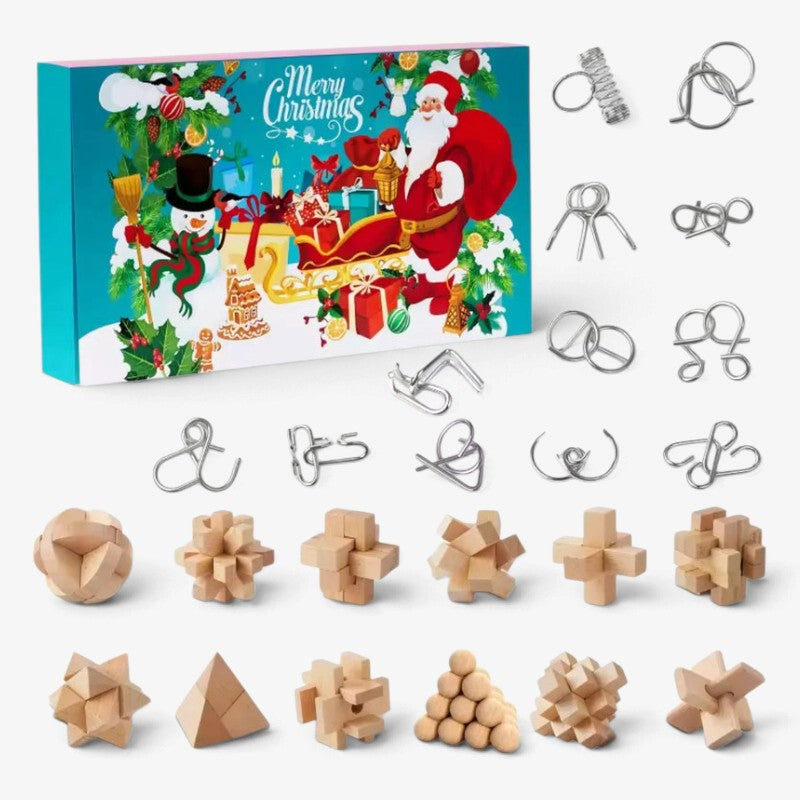 Puzzleberry - Adventskalender zur Weihnachtszeit