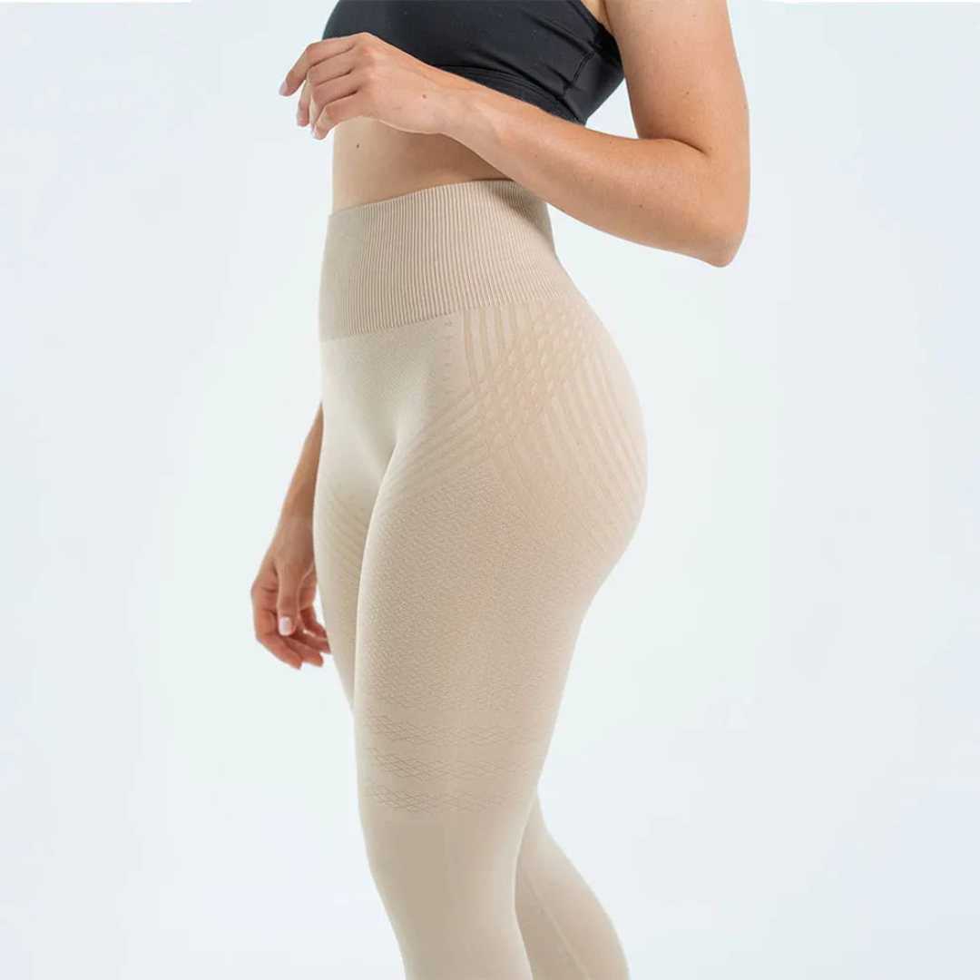 Kompressionsleggings mit hoher Taille | Lipödem schmerzen | FlexContour