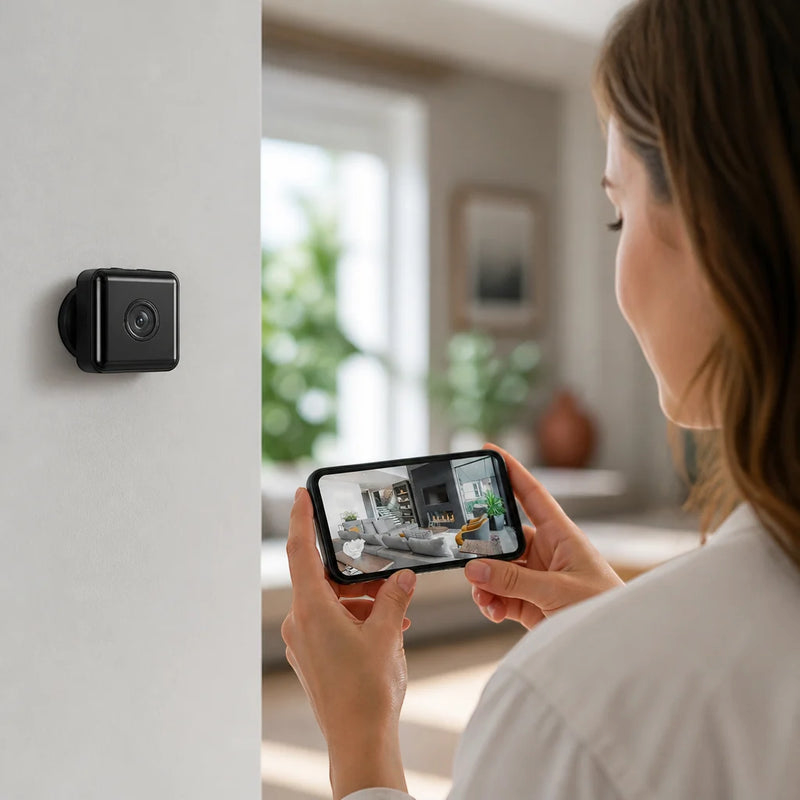 WatchNest - Mini WLAN-Überwachungskamera mit 1080P HD-Auflösung