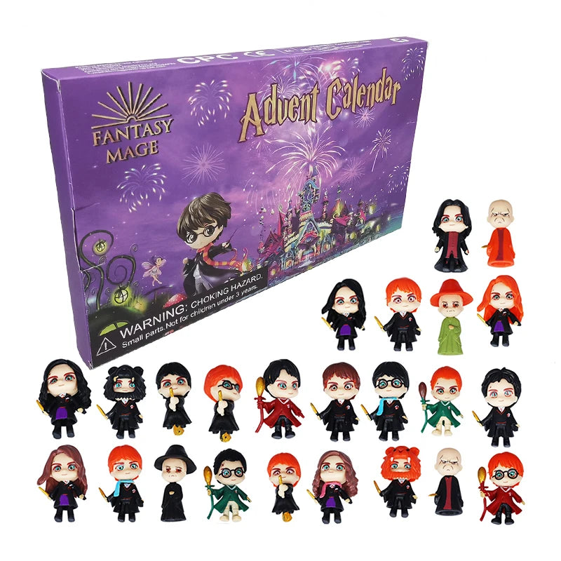 Superhelden-Adventskalender mit 24 Actionfiguren