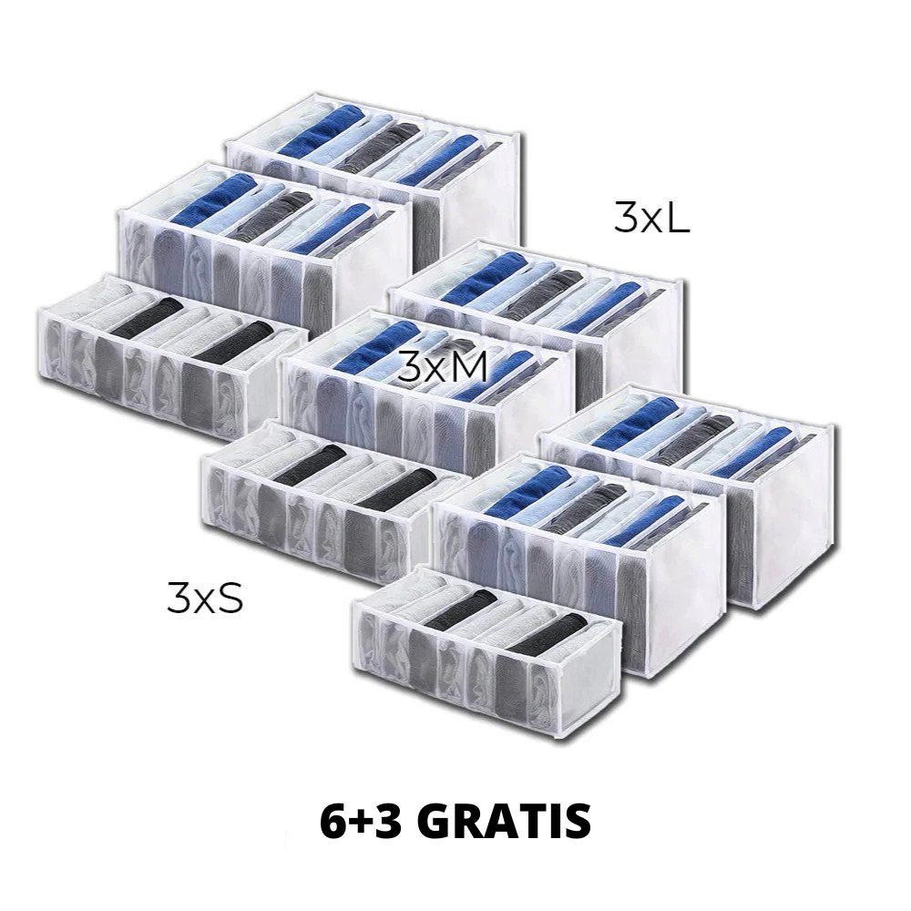 2+1 Gratis | Closet - Kleider-Organizer für Schrank und Schubladen