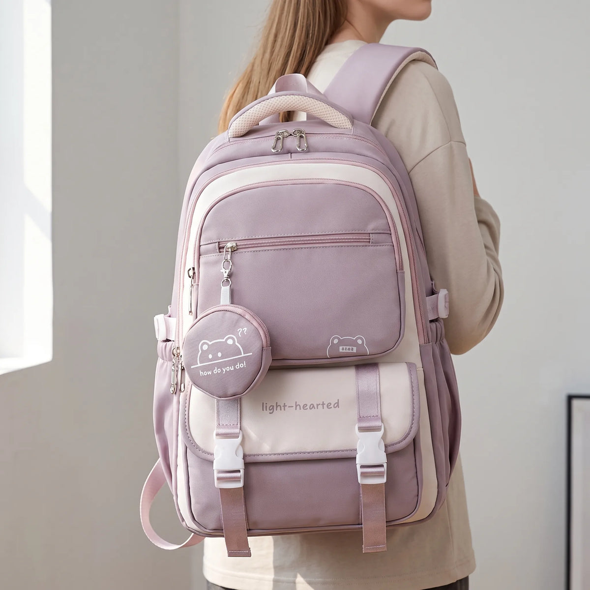 PackTrail - Rucksack mit mehreren Fächern und abnehmbarer Tasche
