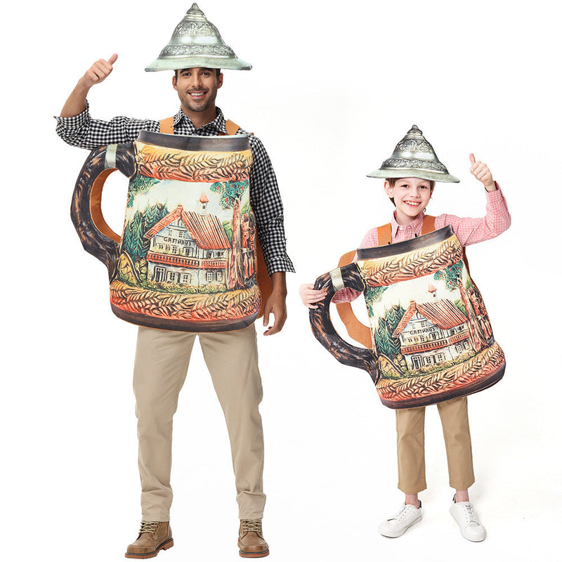 Krugster - Bierkrug-Kostüm für Herren