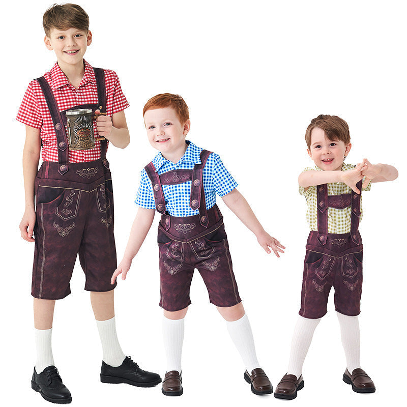 Kinder Trachtenlederhose kurz