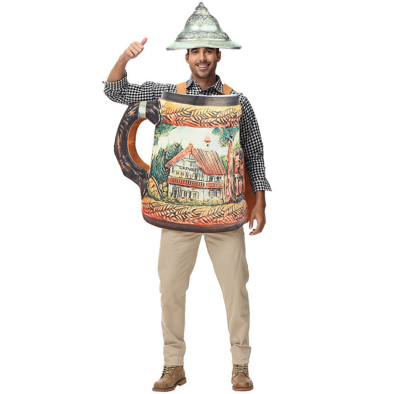 Krugster - Bierkrug-Kostüm für Herren