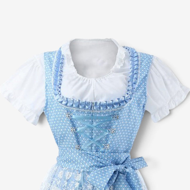 Damen-Trachtenkleid mit Schnürmieder