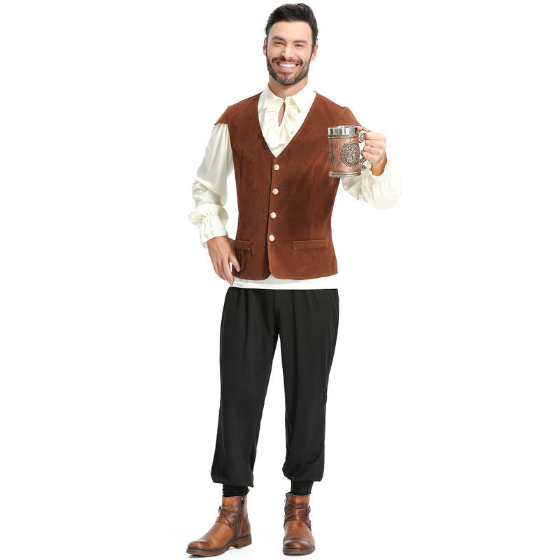 Herrenweste im viktorianischen Stil