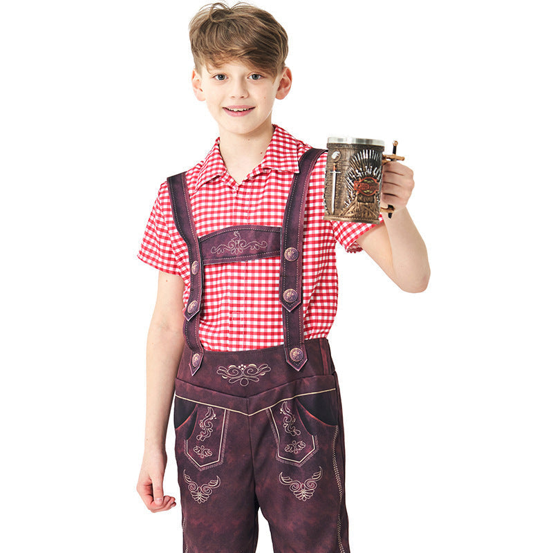 Kinder Trachtenlederhose kurz
