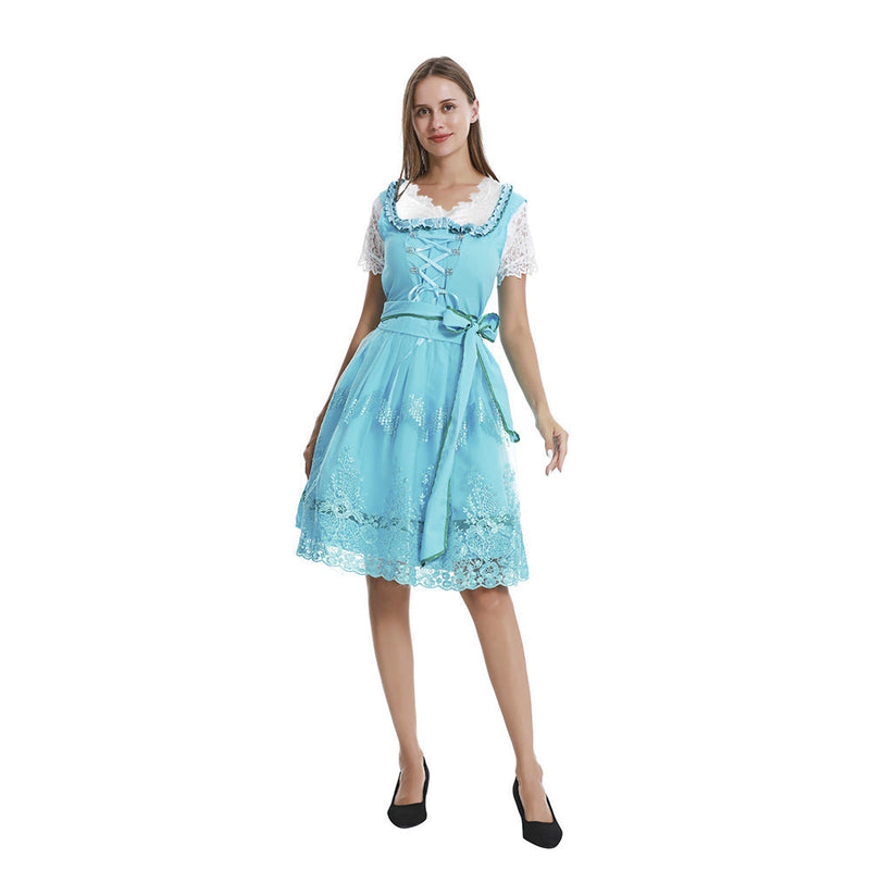 Damen-Trachtenkleid mit Schnürmieder