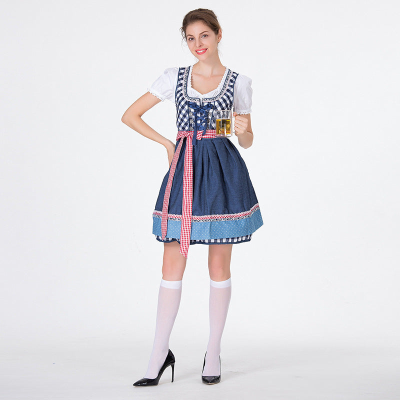 Plaidmere - Dirndl für Damen mit Karomuster