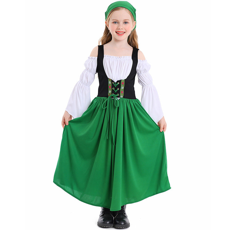 Mädchen-Mittelalterkleid mit Historischer Stil