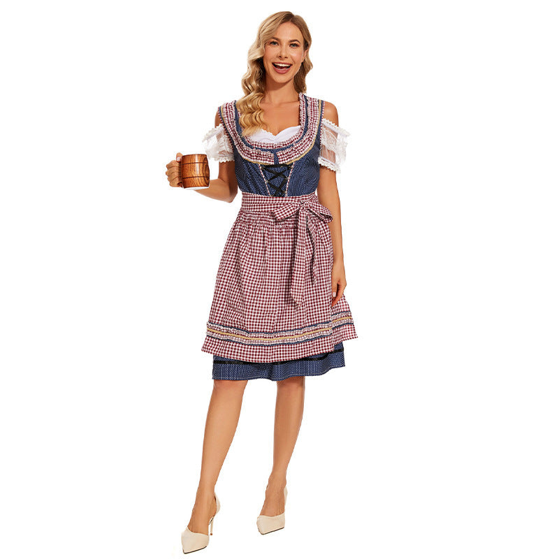 Damen-Trachtenkleid mit Schnürmieder