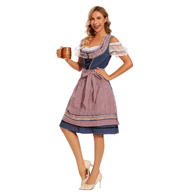 Damen-Trachtenkleid mit Schnürmieder