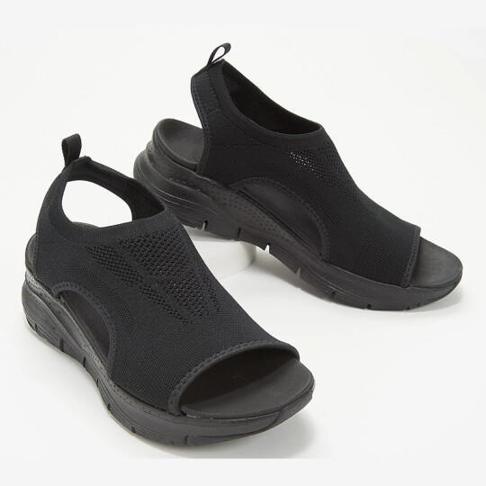 Walk - Damen-Sandalen mit Memory-Foam-Fußbett und rutschfester Sohle