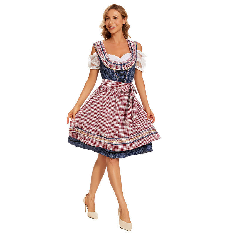 Damen-Trachtenkleid mit Schnürmieder