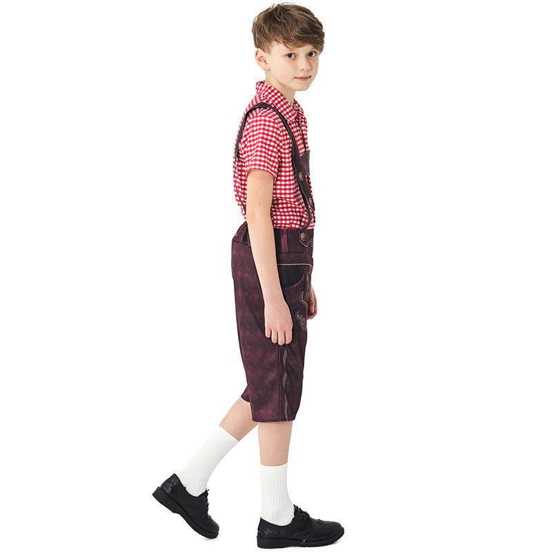 Kinder Trachtenlederhose kurz