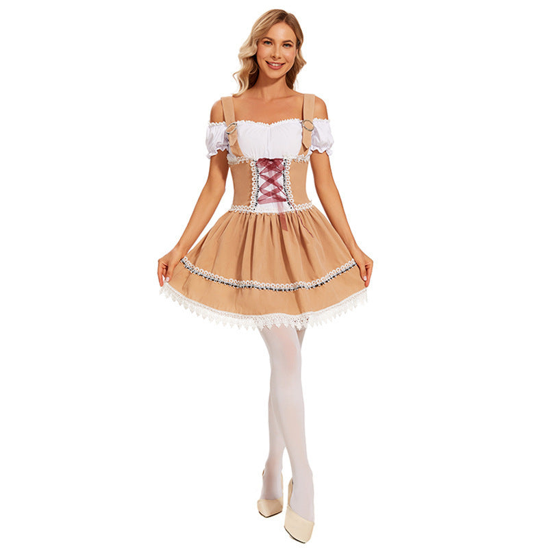 Bayerisches Minikleid für Damen