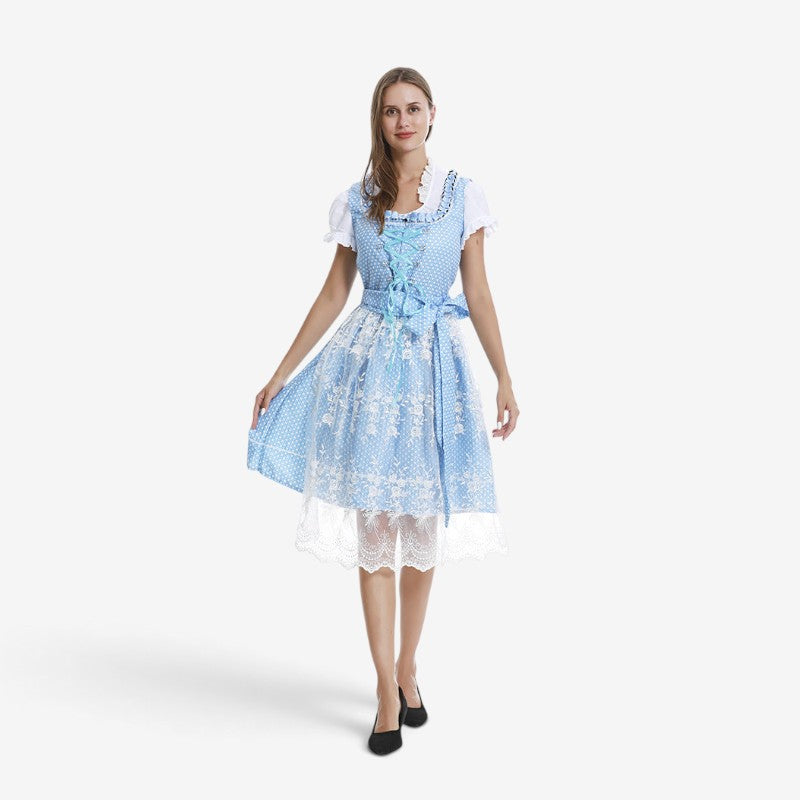 Damen-Trachtenkleid mit Schnürmieder