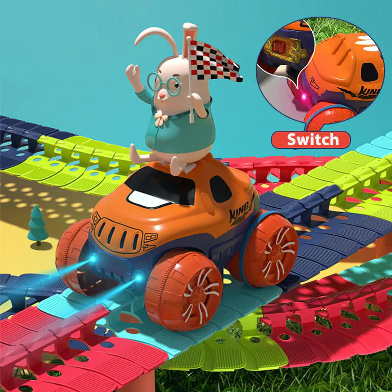 Rennstrecke | Flexible Rennstrecke | Looping Action | TrackTwist