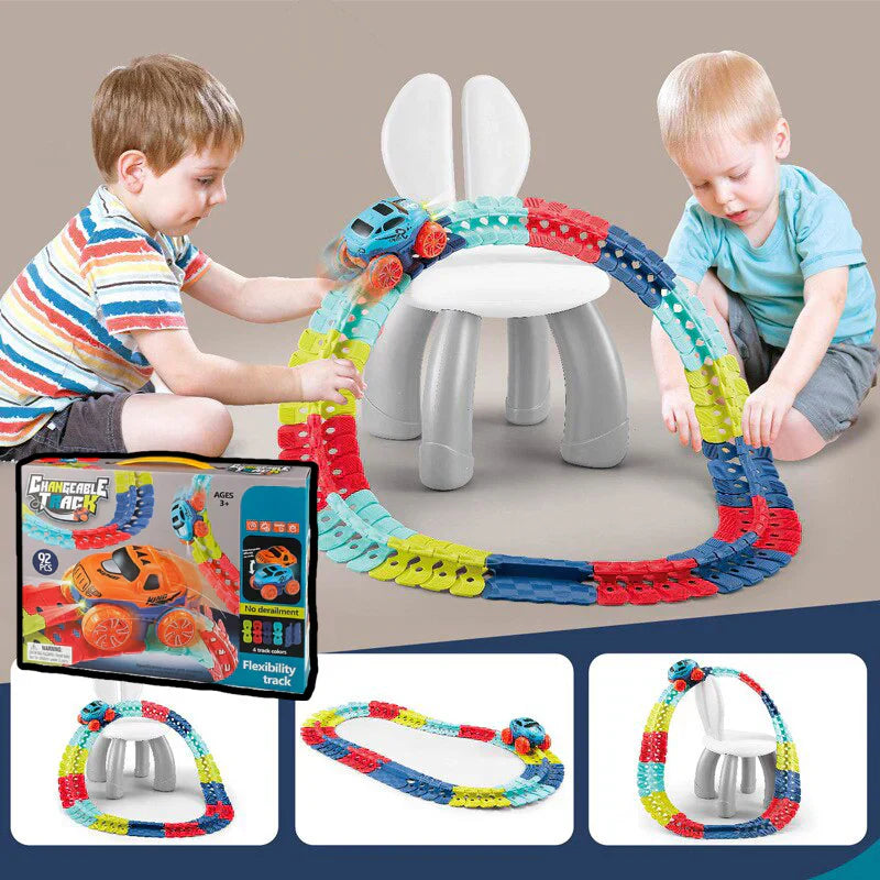Rennstrecke | Flexible Rennstrecke | Looping Action | TrackTwist