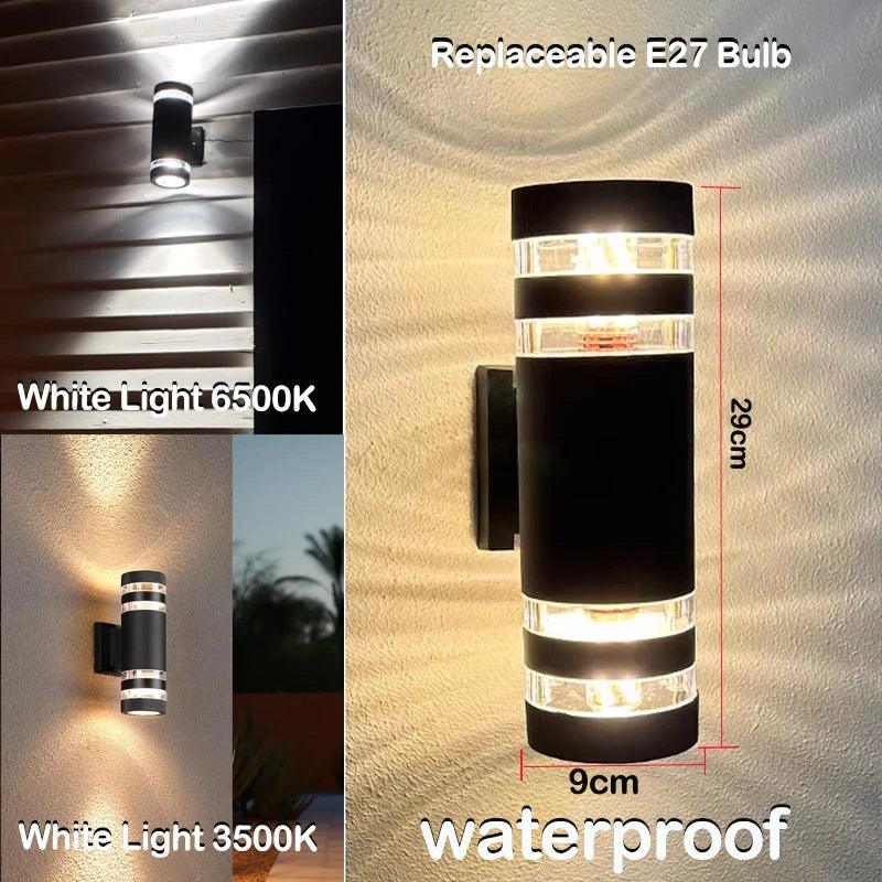 LED Außenwandleuchte Up & Down IP65 Wasserdicht