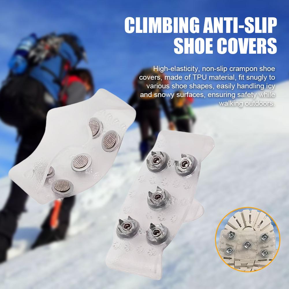 Anti-Rutsch Schuhspikes mit sicherem Halt auf Eis und Schnee
