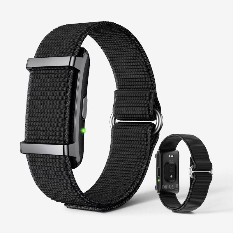 StepWeave - Screenloser Fitness-Tracker mit Herzfrequenzüberwachung