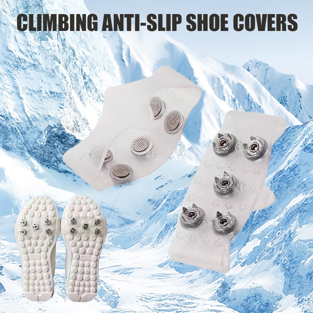 Anti-Rutsch Schuhspikes mit sicherem Halt auf Eis und Schnee