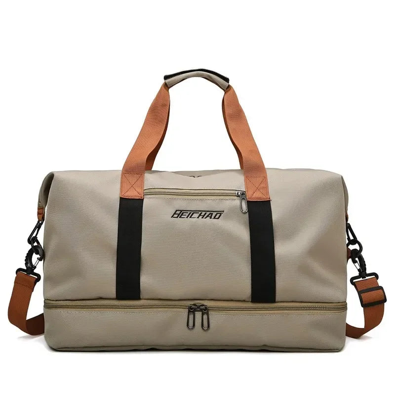 Fitness Reisetasche mit Schuhfach & Nassfach