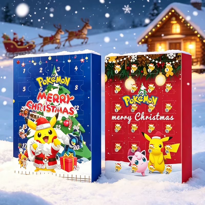 SantaSculpt - Adventskalender mit 24 3D-Figuren für Weihnachten