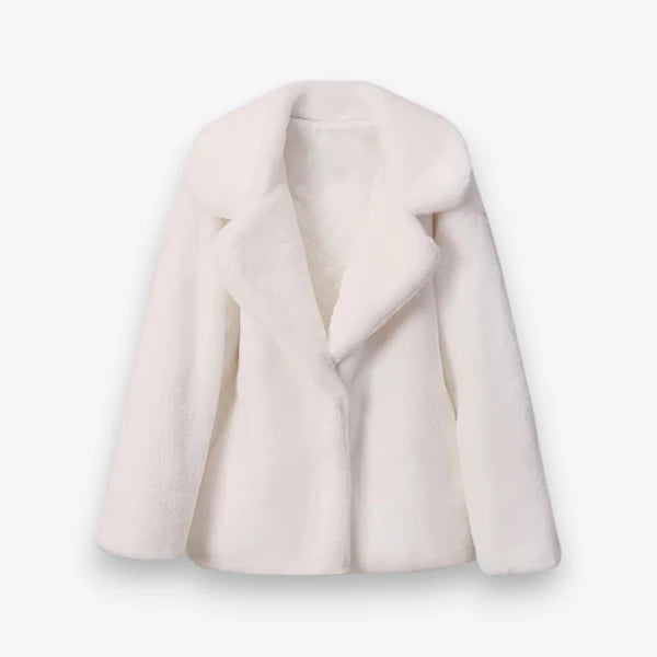 Amelie – Fleecegefütterte Jacke mit Reverskragen und Taschen