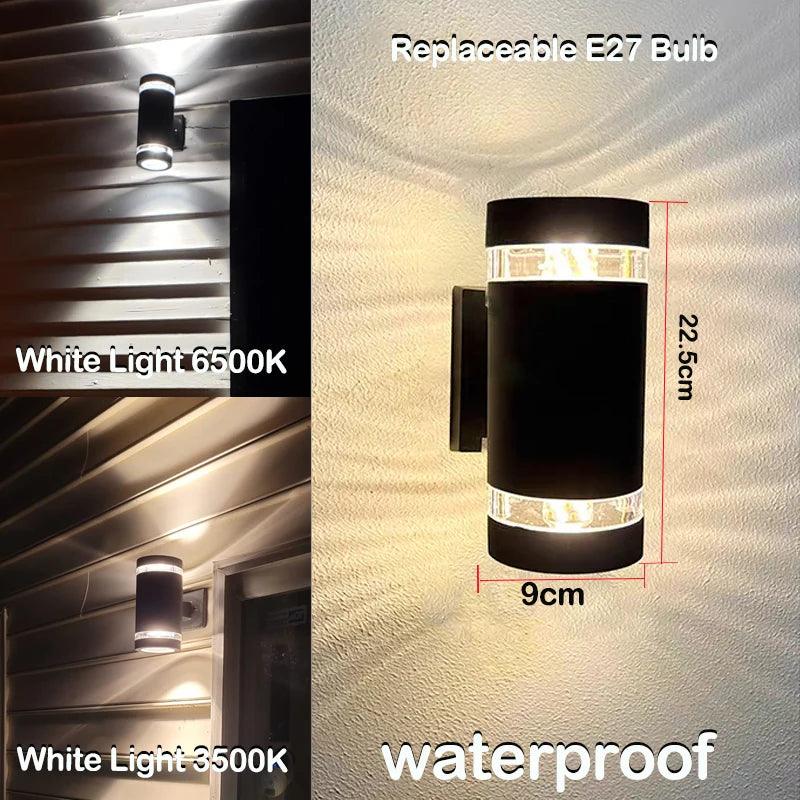 LED Außenwandleuchte Up & Down IP65 Wasserdicht