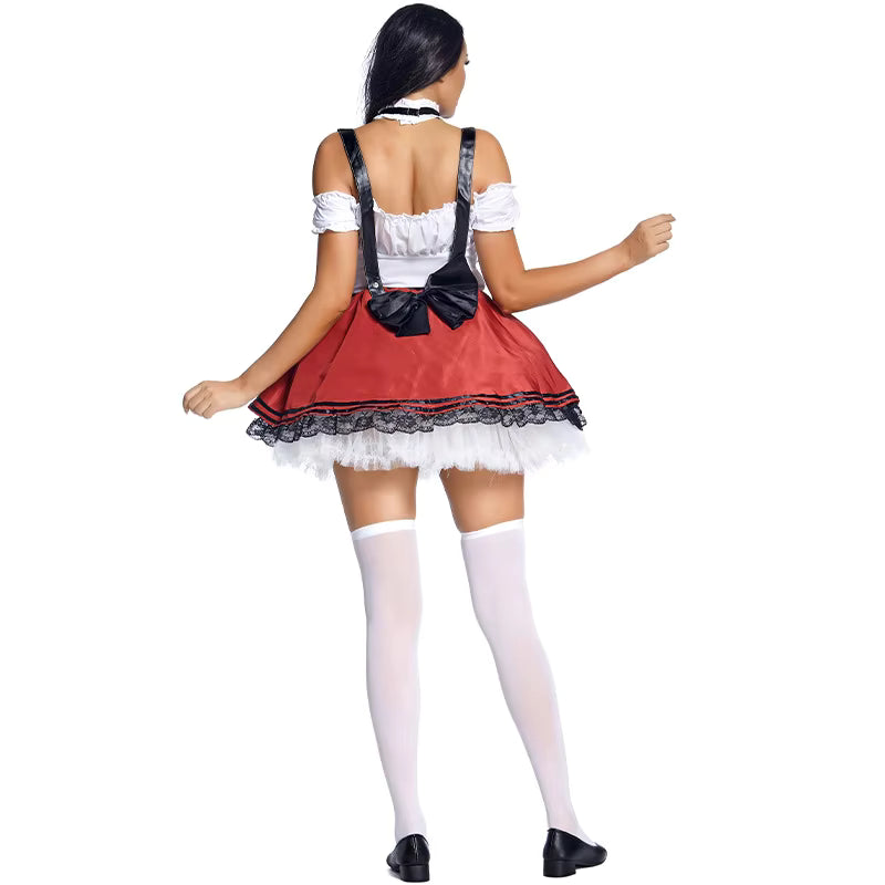 Damen-Dirndl mit verziertem Mieder