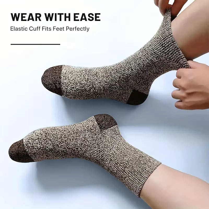 Warmhike - Wandersocken-Set mit Polsterung für Outdoor-Aktivitäten